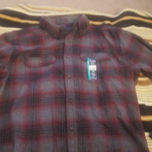 Mens George Flannel Button up Shirt Size Xl